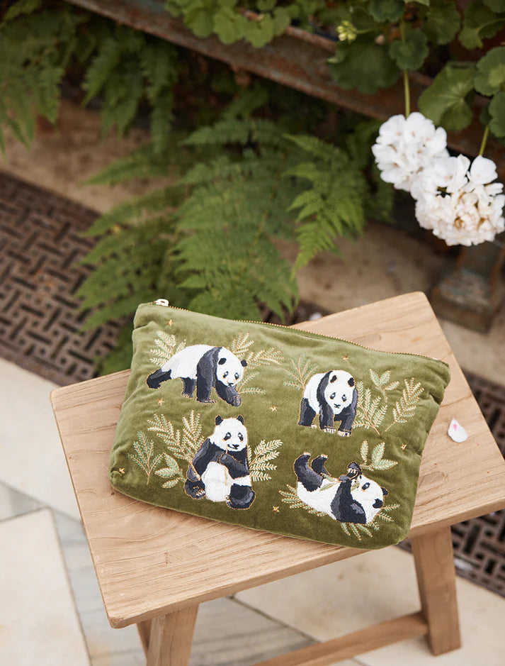 Elizabeth Scarlett Pandas Everyday Pouch