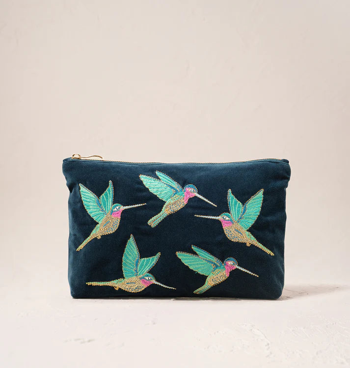 Elizabeth Scarlett Hummingbird Everyday Pouch