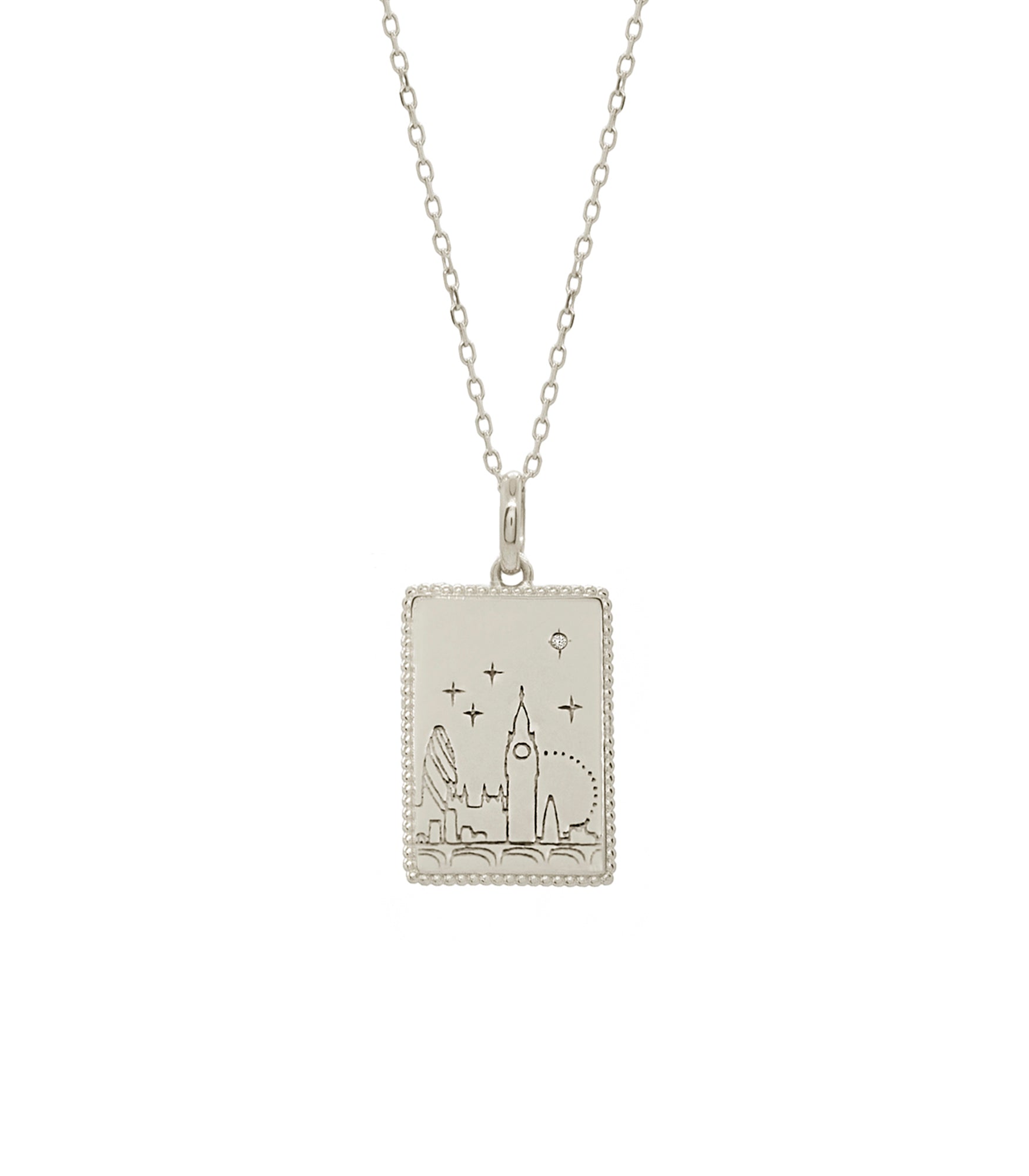 From London With Love Postcard Necklace