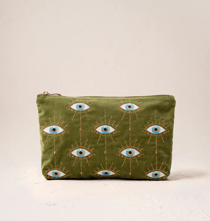 Elizabeth Scarlett Mystical Eye Garden Everyday Pouch